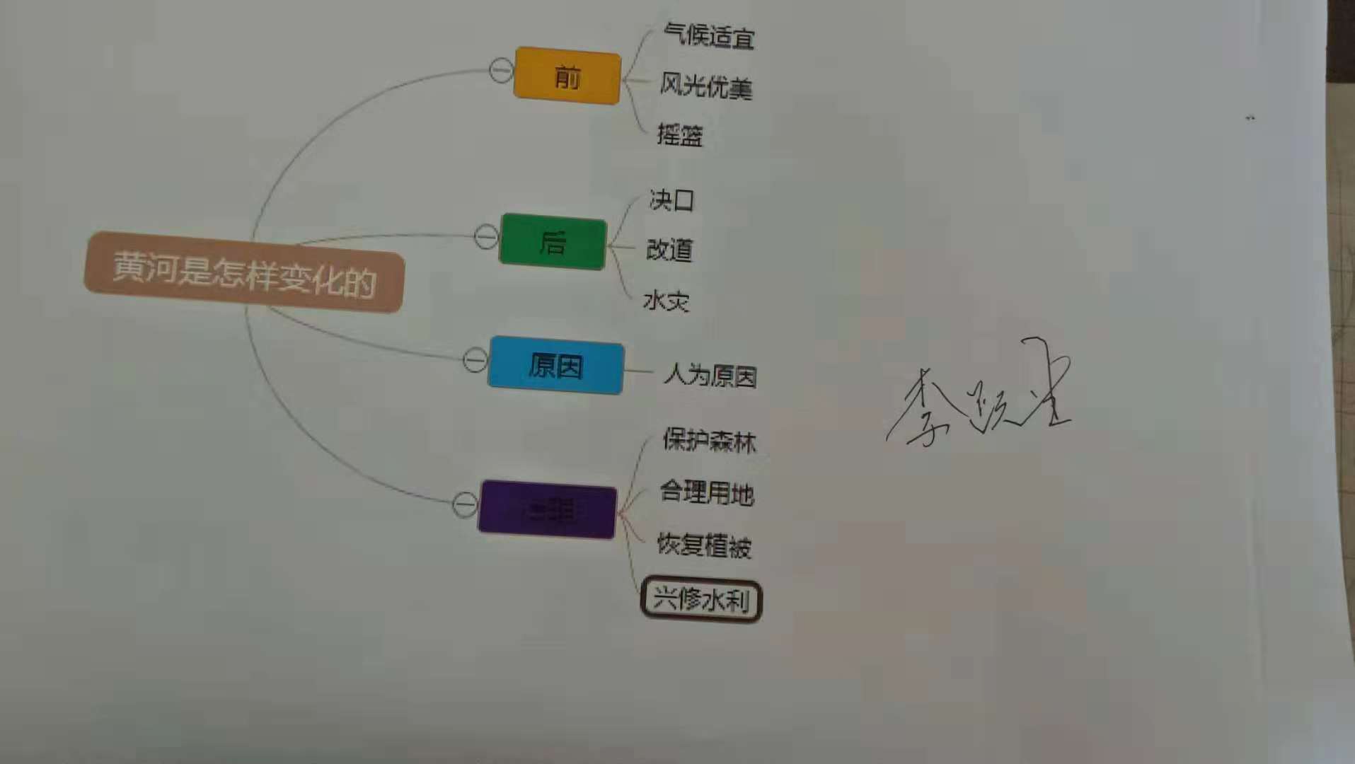 活動2:使用思維導圖進行知識整理