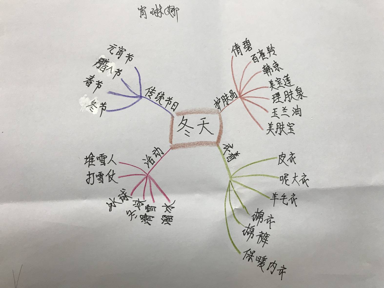 活动2:使用思维导图进行发散思维训练