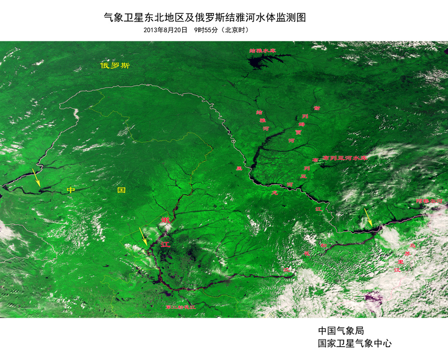 造成了北方强降水,南方高热;另外,鄂霍次克海存在一个阻塞高压,影响了